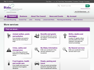Screenshot for http://www.blaby.gov.uk/resident/more/