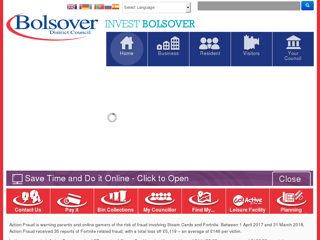 Screenshot for http://www.bolsover.gov.uk/index.php/108-your-council/community-news/844-fraudsters-targeting-online-gamers