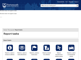 Screenshot for https://www.portsmouth.gov.uk/ext/the-council/report