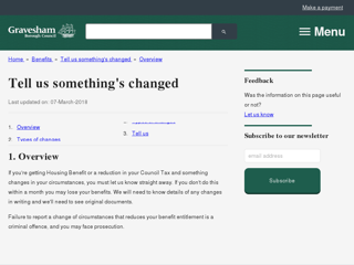 Screenshot for http://www.gravesham.gov.uk/home/benefits/tell-us-somethings-changed/overview