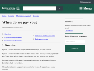 Screenshot for http://www.gravesham.gov.uk/home/benefits/when-do-we-pay-you/overview