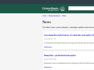 Screenshot for http://www.gravesham.gov.uk/home/news-and-events/news