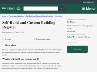 Screenshot for http://www.gravesham.gov.uk/home/planning-and-building/self-build-and-custom-building-register/overview