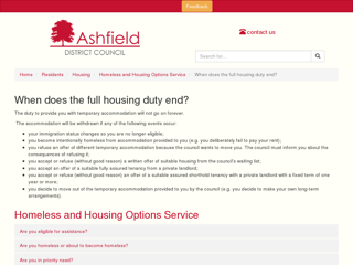 Screenshot for https://www.ashfield.gov.uk/residents/housing/homeless-and-housing-options-service/when-does-the-full-housing-duty-end/