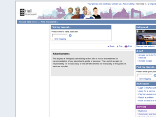 Screenshot for http://www.hullcc.gov.uk/pls/portal/url/page/HOME/FIND_MY_NEAREST/index.php?p_search=true&p_postcode=