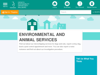 Screenshot for https://www.colchester.gov.uk/residents-environmental/