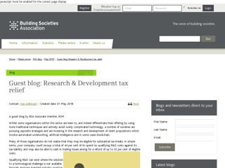 Screenshot for https://www.bsa.org.uk/media-centre/bsa-blog/may-2018/guest-blog-research-development-tax-relief