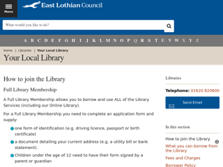 Screenshot for https://www.eastlothian.gov.uk/info/210562/libraries/11900/your_local_library