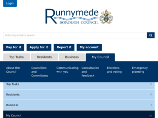 Screenshot for https://www.runnymede.gov.uk/article/15211/Equalities