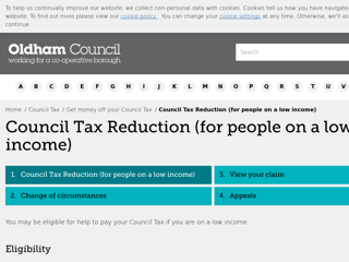 Screenshot for https://www.oldham.gov.uk/info/201066/money_off_your_council_tax/2017/council_tax_reduction_for_people_on_a_low_income