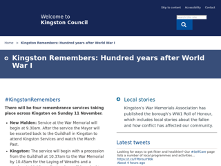 Screenshot for https://www.kingston.gov.uk/homepage/270/kingston_remembers_hundred_years_after_world_war_i