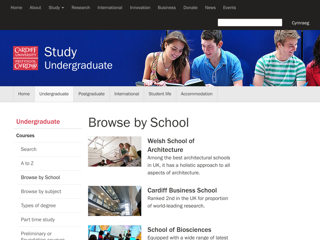 Screenshot for https://www.cardiff.ac.uk/study/undergraduate/courses/browse-by-school