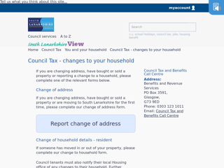 Screenshot for https://www.southlanarkshire.gov.uk/info/200181/you_and_your_household/1597/changes_to_your_household