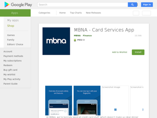 Screenshot for https://play.google.com/store/apps/details?id=com.bankofamerica.android.webwrapper