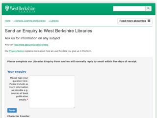 Screenshot for https://www.westberks.gov.uk/index.aspx?articleid=30150