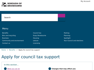 Screenshot for https://www.broxbourne.gov.uk/benefits/apply-council-tax-support/2?documentId=6&categoryId=20015