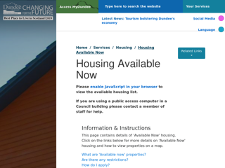 Screenshot for https://www.dundeecity.gov.uk/service-area/neighbourhood-services/housing-and-communities/housing-available-now