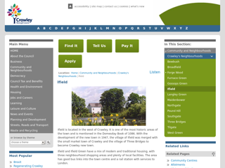 Screenshot for http://www.crawley.gov.uk/pw/Community_and_Neighbourhoods/Crawley_s_Neighbourhoods/Ifield/index.htm