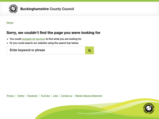 Screenshot for https://www.buckscc.gov.uk/services/education/school-admissions/grammar-schools-and-secondary-transfer-testing-2019-entry/