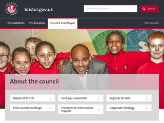 Screenshot for https://www.bristol.gov.uk/council-and-mayor