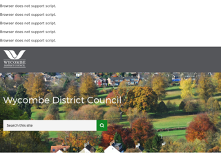 Screenshot for https://www.wycombe.gov.uk/browse/About-the-council/About-the-council.aspx