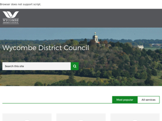 Screenshot for https://www.wycombe.gov.uk/browse/Council-tax/My-council-tax/My-council-tax.aspx