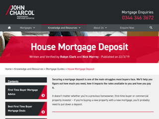 Screenshot for https://www.charcol.co.uk/guides/house-mortgage-deposit/