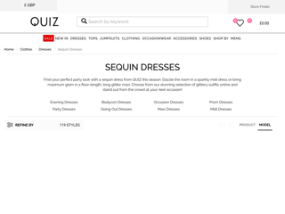 Screenshot for https://www.quizclothing.co.uk/clothes/dresses/sequin-dresses/