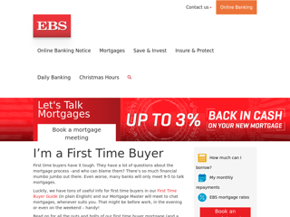 Screenshot for https://www.ebs.ie/mortgages/first-time-buyer