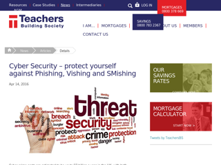 Screenshot for https://www.teachersbs.co.uk/news/articles/details/2016/04/14/cyber-security-protect-yourself-against-phishing-vishing-and-smishing
