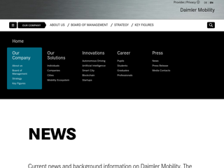 Screenshot for https://www.daimler-mobility.com/en/company/news/