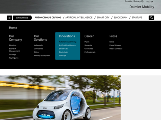 Screenshot for https://www.daimler-mobility.com/en/innovations/autonomous-driving/smart-vision-eq/