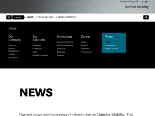 Screenshot for https://www.daimler-mobility.com/en/press/news/