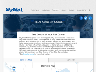 Screenshot for http://www.skywest.com/skywest-airline-jobs/career-guides/pilot-jobs/