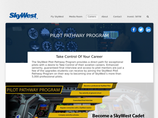 Screenshot for http://www.skywest.com/skywest-airline-jobs/career-guides/pilot-pathway-program/