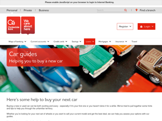 Screenshot for https://secure.cbonline.co.uk/personal/loans/car-guides/