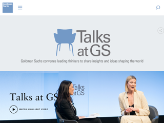 Screenshot for https://www.goldmansachs.com/insights/series/talks-at-gs/index.html