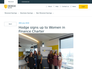 Screenshot for https://hodgebank.co.uk/hodge-signs-up-to-women-in-finance-charter/