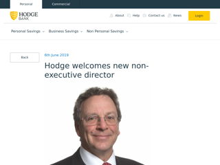 Screenshot for https://hodgebank.co.uk/hodge-welcomes-new-non-executive-director/