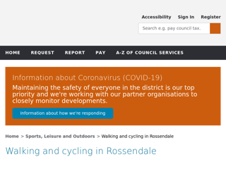 Screenshot for https://www.rossendale.gov.uk/info/210171/sports_leisure_and_outdoors/10742/walking_and_cycling_in_rossendale