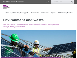 Screenshot for https://www.local.gov.uk/topics/environment-and-waste