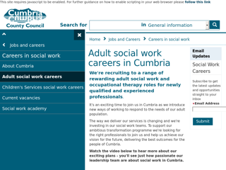 Screenshot for https://www.cumbria.gov.uk/jobsandcareers/socialwork/adults.asp