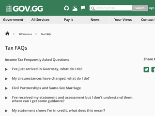 Screenshot for https://gov.gg/taxationfaq
