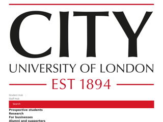 Screenshot for https://www.city.ac.uk/alumni/contact