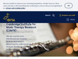 Screenshot for https://aru.ac.uk/cambridge-institute-for-music-therapy-research