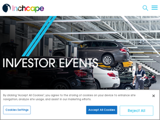 Screenshot for https://www.inchcape.com/investors/investor-events/